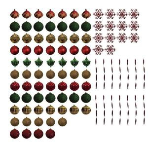 Assorted Shatter Resistant Ornament (100-Piece)