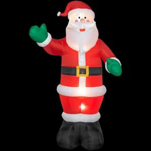 12 ft. Airblown Lighted Giant Santa