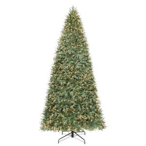 12 ft. Pre-Lit Richmond Quick-Set Artificial Christmas Tree with SureBright Clear Lights