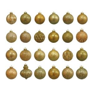 Holiday Shimmer Blown Ornament (24-Count)