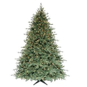 7.5 ft. Pre-Lit Royal Spruce Artificial Christmas Tree with SureBright Clear Lights