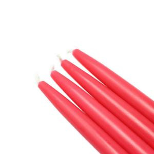 6 in. Ruby Red Taper Candles (12-Set)