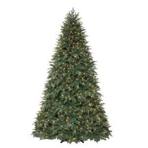 7.5 ft. Pre-Lit Richmond Fir Quick-Set Artificial Christmas Tree with SureBright Clear Lights