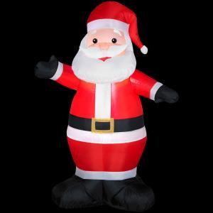 4 ft. Inflatable Airblown Lighted Outdoor Santa