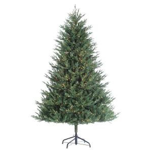 7.5 ft. Pre-Lit Kentucky Fir Artificial Christmas Tree