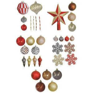 Snowberry Assorted Shatter-Resistant Ornament (100-Piece)