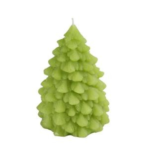 7 in. Green Pine Tree Candle