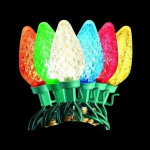50-Light LED C9 2-Function Warm White to Multi-Color Changing Light Set