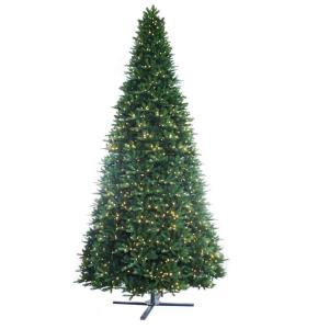 15 ft. Regal Fir Pre-Lit Artificial Christmas Tree with Dual Function LEDs