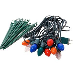 Multi-Colors Electric PathLights String (Set of 10)