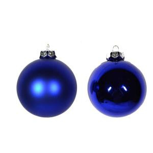 67 mm Christmas Tree Trim Ornament in Blue (Set of 18)