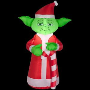 3.5 ft. LED Inflatable Outdoor Yoda