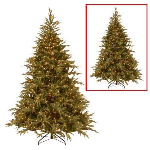 6 ft. Frasier Grande Artificial Christmas Tree with Dual Color LED Lights