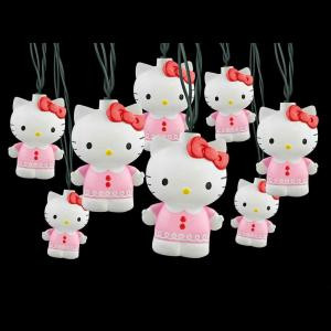 8-Light White Hello Kitty Blinking Lights