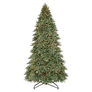 15 ft. Pre-Lit Midnight Spruce Artificial Christmas Tree with SureBright Clear Lights