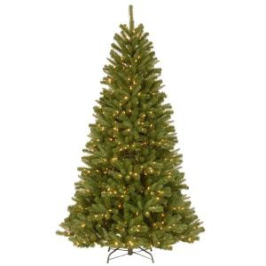 7.5 ft. North Valley Spruce Artificial Christmas Tree with Clear Lights
