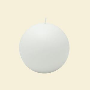 4 in. White Ball Candles (2-Box)