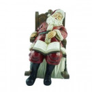 13.625 in. Santa in Rocking Chair Tabletop Decoration