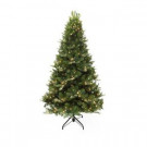 9 ft. Indoor Pre-Lit LED Mount Everest Spruce Artificial Christmas Tree with Color Changing Lights