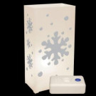 Electric Luminaria Kit with Snowflake LumaBases (10-Count)