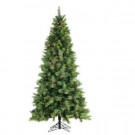 7.5 ft. Pre-Lit Monroe Fir Artificial Christmas Tree with Clear Lights