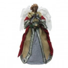 18 in. Tabletop or Tree Topper Angel with Burlap Gown