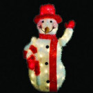 2 ft. 4 in. Lighted Jolly Snowman