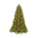 7.5 ft. Pre-Lit Downswept Douglas Fir Artificial Christmas Tree with Clear Lights