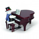 12 in. Play It Again Polar Bear with Baby Grand Piano