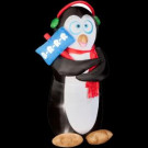 6 ft. Airblown Animated Shivering Penguin