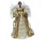 18 in. Tabletop or Tree Topper Angel with Shimmer Gown