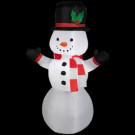 3.5 ft. LED Airblown Inflatable Outdoor Snowman