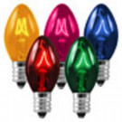 C9 Multicolor Replacement Christmas Light Bulbs (Pack of 25)
