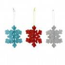 North Pole Snowflake Ornaments (Set of 9)