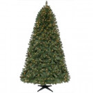 7.5 ft. Pre-Lit Wesley Spruce Artificial Christmas Tree with Clear Lights