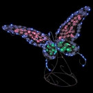 LightShow 43 in. Sparkle Butterfly