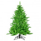4.5 ft. Pre-Lit Lime-Green Ashley Artificial Christmas Tree with Green Lights