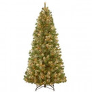 9 ft. Wispy Willow Grande Medium Artificial Christmas Tree with Clear Lights