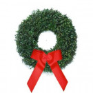 30 in. Fresh Distinctive Boxwood Holiday Wreath