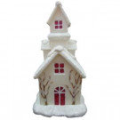 Frosted Traditions 12.5 in. Decorative Village Church