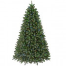 9 ft. Feel-Real Downswept Douglas Fir Artificial Christmas Tree with 900 Multi-Color Lights