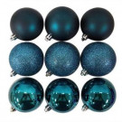 70 mm Blue Ornament Balls (Pack of 18)