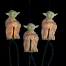 10-Light Clear Star Wars Yoda Novelty Light Set