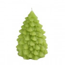 7 in. Green Pine Tree Candle