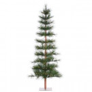 7 ft. Pre-Lit Washington Pine Artificial Christmas Tree with Clear Lights