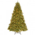 9 ft. Feel-Real Grande Fir Hinged Artificial Christmas Tree with 900 Ready-Lit Clear Lights