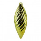 19.75 in. Shiny Gold Large Spiral Shatterproof Ornament