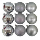70 mm Silver Ornament (18-Pack)