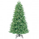 6.5 ft. Pre-Lit Just Cut Bavarian Pine Artificial Christmas Tree with Clear Lights