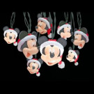 8-Light Clear Christmas Blinking Mickey Head String Lights